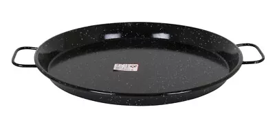 50cm Professional Spanish ENAMELED STEEL Paella Pan PANS Heavy Duty  • £29.69