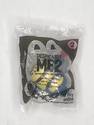 Minions Despicable Me 2 McDonalds Happy Meal Toy #2 2013 MINIONS - SEALED NEW! • $7.48
