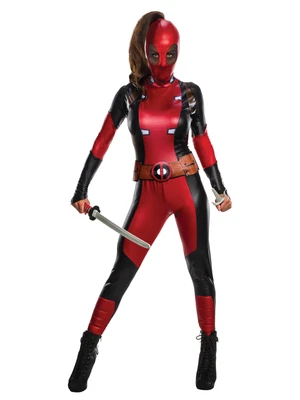 £46.63 • Buy Ladies Womens Deadpool Costume Secret Wishes Female Marvel Fancy Dress Party