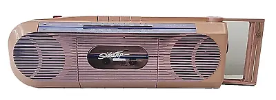 Vintage 80s GE 3-5610A Sidestep Pink Boombox Cassette/Radio Parts Repair • $59.95