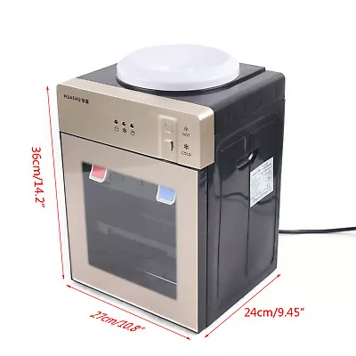 5 Gallon Top Loading Countertop Water Cooler Dispenser Cold Hot Water Dispenser • $45.12