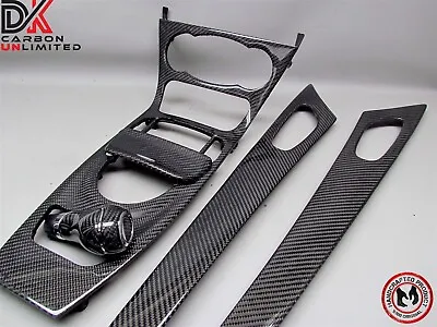 Mercedes R230 SL55 SL550 SL600 SL65 AMG Gloss Carbon 4 Pieces Interior Trim Kit • $2049