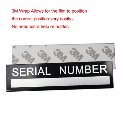 Simple CAR Serial Number VIN Plate Blank VIN PLATE For Trailer • $9.44