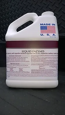 1 Gallon Septic Tank Treatment Industrial Strength 2 Year Supply Liquid Enzymes  • $54.89