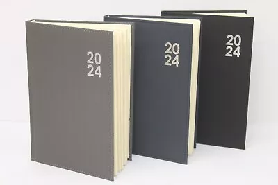 2024 Premium Quality 'a5 Or A4' Day A Page Padded Diary & Planner. • £6.99