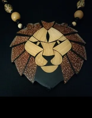 VTG Lion Head Necklace 1970's • $28