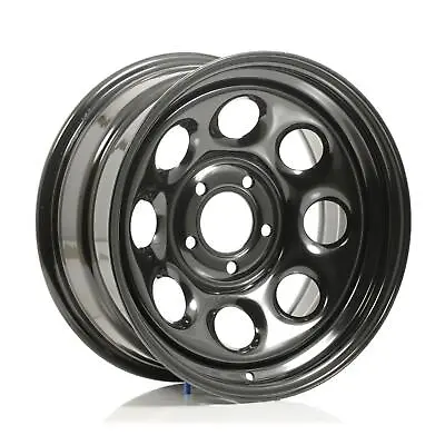 Cragar Wheel Soft 8 Steel Black 17  X 8  5 X 4.5  Bolt Circle 4.5  Backspace EA • $145.47