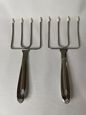 All-Clad Meat Lifters Large Forks For Lifting Turkey Chicken Roast / New Unused • $24