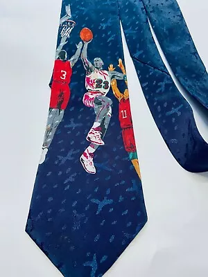 Michael Jordan Designer Men's Ties Multicolored 100% Silk Name Brand • $11.08