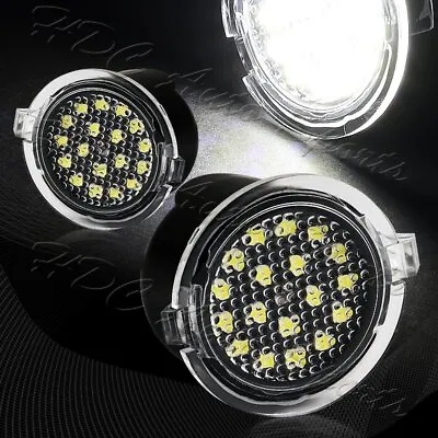 For F150/Explorer/Edge/Expedition/Flex White LED Under Side Mirror Puddle Lights • $14.99