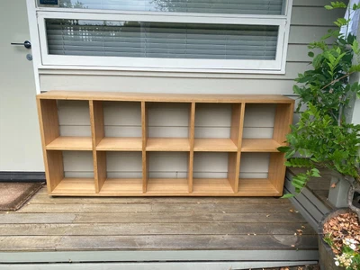 $275 • Buy Victorian Ashwood Bookcase (Horizontal) 10/Cubes 