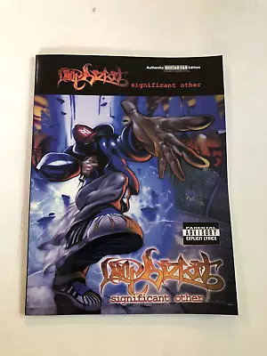 LIMP BIZKIT Guitar Tab Songbook SIGNIFICANT OTHER (1999) 80 Pp W/pix (VG+ Shape) • $30