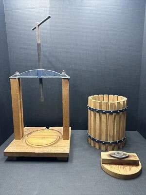 $265 • Buy Cast Iron And Wood Apple/Cider Press Vintage