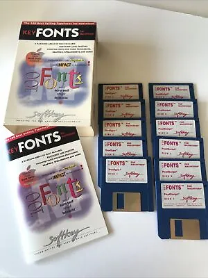 Key Fonts For Macintosh  • £4.99