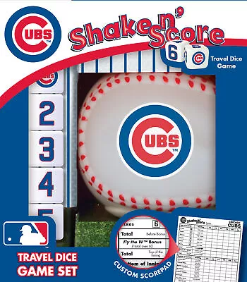 Officially Licsensed MLB Chicago Cubs Shake N Score Dice Game • $19.99