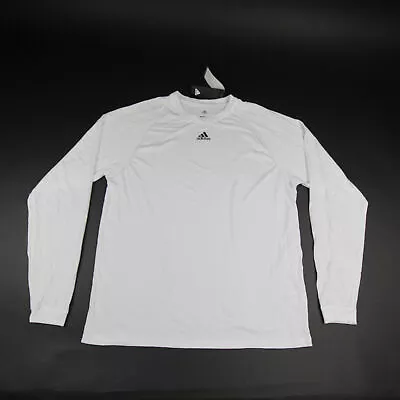 Adidas Climalite Long Sleeve Shirt Men's White Used • $13.50