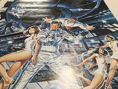 1979 Moonraker 007 James Bond Poster Exclusive Licensee Pro Arts Medina Ohio MIP • $25