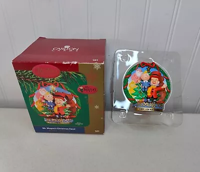 NICE TESTED Mr. Magoo's Christmas Carol Tree Musical Ornament Carlton Cards 2004 • $99.99