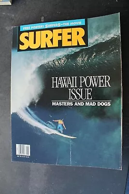 SURFER 1990 Allan Sarlo Eddie Aikau The Surfers Poster ER Vintage Surf MAGAZINE • $38