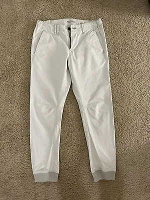 G Star Raw Men’s Slim Fit Cuffed Pants Light Gray Size 32 • $16