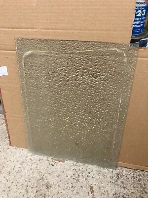 Vintage 1950's 1960's Kitchen Cabinet Door Replacement Glass 14x11in 35.5x28cm • £8.49