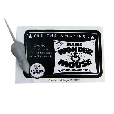 Running Mouse Novelty Magic Trick Nostalgic Toy Prank Practical Joke Gag Gift • $8.73