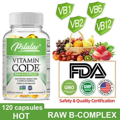 Vitamin Code Raw B-Complex Capsules - Digestive Support - With ProbioticEnzymes • $7.75