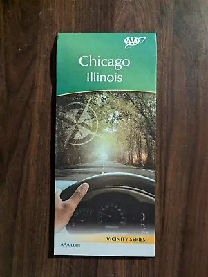 CHICAGO Illinois - AAA Map - VICINITY Series • $8