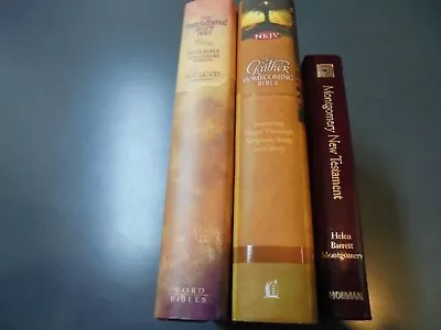 BIBLE LOT (3 Hardcovers) • $9.57