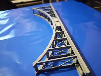 N Scale Railroad Or Vehicle Truss Arch Bridge 3D Printed Scale- {UPDATED} • $12.99