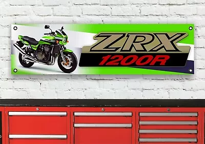 Br263b Kawasaki Zrx1200r Lawson Replica Garage Workshop Banner Sign • $42.45