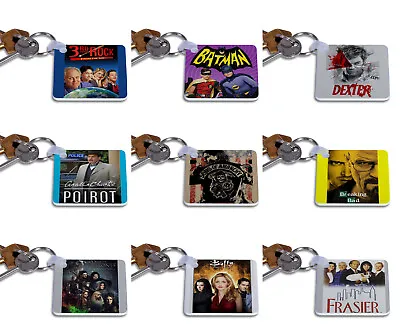 Greatest TV Shows Keyrings - Keychain - Gift Key Chain Series  • £5.49