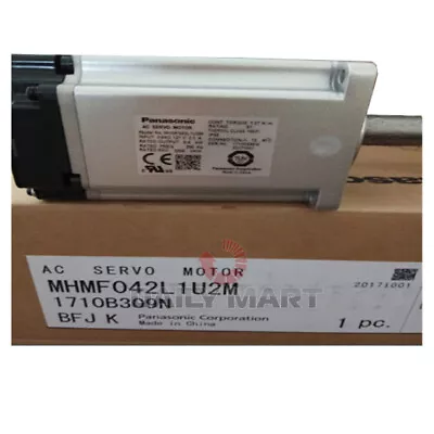 New In Box PANASONIC MHMF042L1U2M AC Servo Motor • $305.99