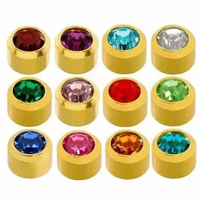 Caflon Assorted Birthstone Crystal Studs • £3.66