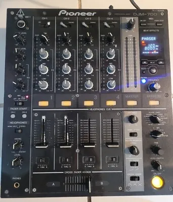 Pioneer Djm 700 4 Channel Mixer. Used Amazing Condition. • $560