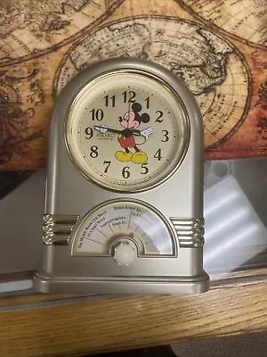 Vintage / Antique Seiko Mickey Mouse Alarm Clock Read Description! • $30