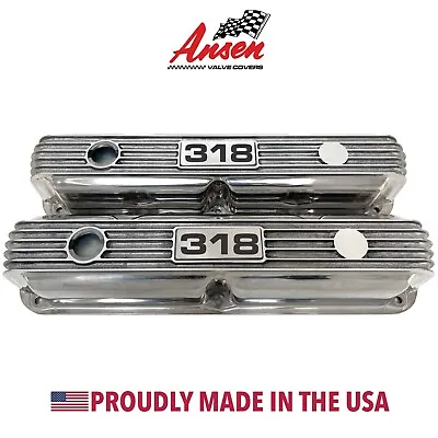 Mopar Performance 318 Polished Valve Covers - Custom - Ansen Exclusive • $249