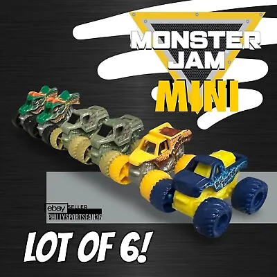 Spin Master Monster Jam Mini Mystery Trucks Lot Of 6 Series 12 Dragon Shaker • $23.95