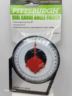 Dial Magnetic Base Angle Finder Protractor Gauge • $7.99