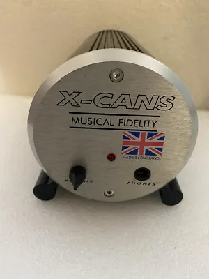 Musical Fidelity X-Cans Class A Tube Headphone Amplifier XCANS +AC Power Adapter • $335.20
