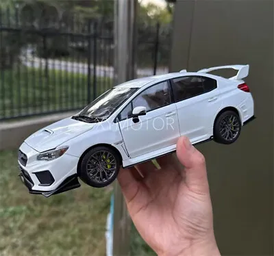 Sunstar 1/18 Subaru Impreza WRX Sti 2018 Diecast Model Car White Gifts Display • $123.25