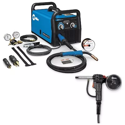 Miller Millermatic 211 MIG Welder & Spoolgun (907614 & 300371) • $2635