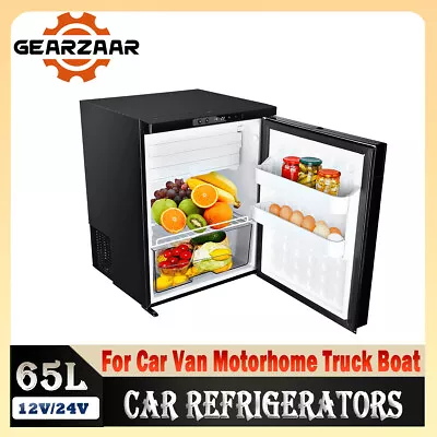 65L Compressor Fridge Car Caravan Boat Campervan 12v/24v Motorhome Fridge Cr65x • £389.95