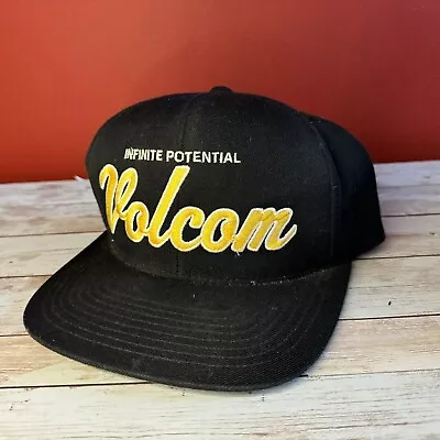 Infinite Potential Volcom Snapback Ball Cap Hat Adjustable OSFM • $14.99