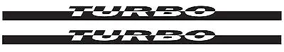 $22.99 • Buy TURBO Rocker Decals Fits VW Volkswagen Beetle Graphic Stripes Decal ANY YEAR 