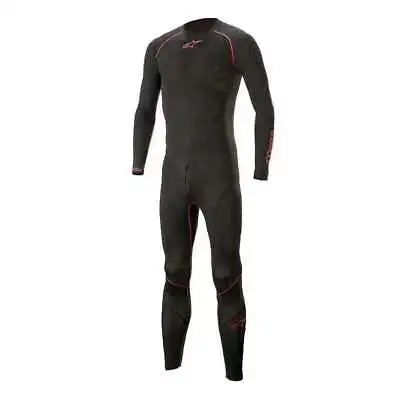 Alpinestars Ride Tech Lite 1Pc Undersuit Base Layer Race Leathers Black Red • $145.23