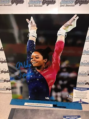 Gabby Douglas Olympic Gold Usa Signed Autographed 11x14 Photo-beckett Coa Bas • $117.99