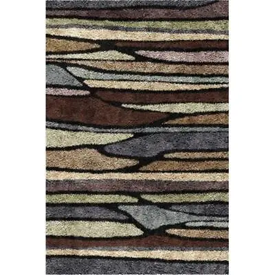 Orian Rugs 1724 Shag-Ri-La Plateau Rainbow Multicolor Area Rug- 5.25 X 7.5 Ft. • $227.75