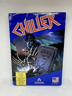 Chiller NES Nintendo Entertainment System 1990 Authentic BOX MANUAL CART GREAT • $89