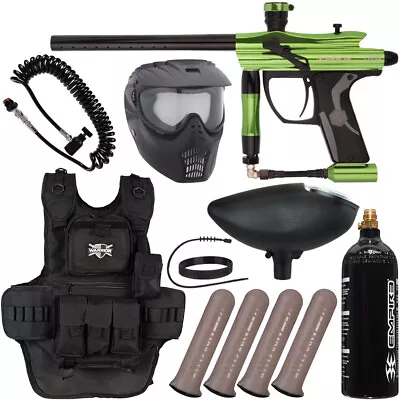 New Spyder Fenix Heavy Gunner Paintball Gun Package Kit - Lime • $266.65